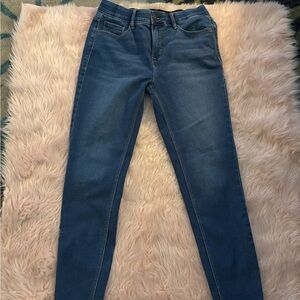 Sleek Blue Skinny Jeans for Women